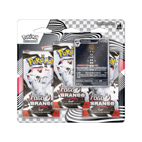 (PT-BR) Pokémon Blister Triplo Fogo Branco Gothitelle