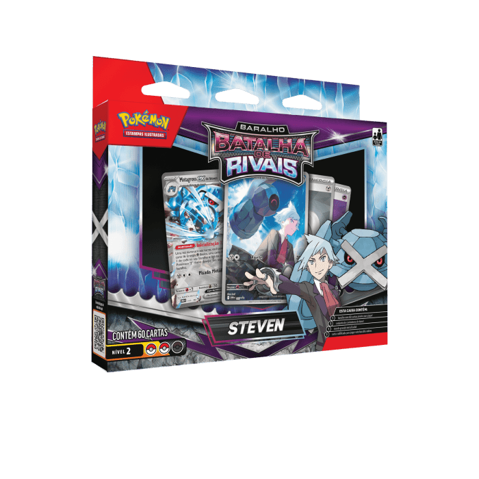 (PT-BR) Pokémon Baralho Batalha de Rivais Steven