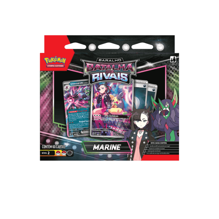 (PT-BR) Pokémon Baralho Batalha de Rivais Marine - Imagem 2