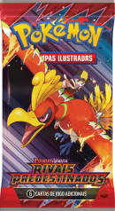 (PT-BR) Pokémon Kit 18 Boosters Rivais Predestinados