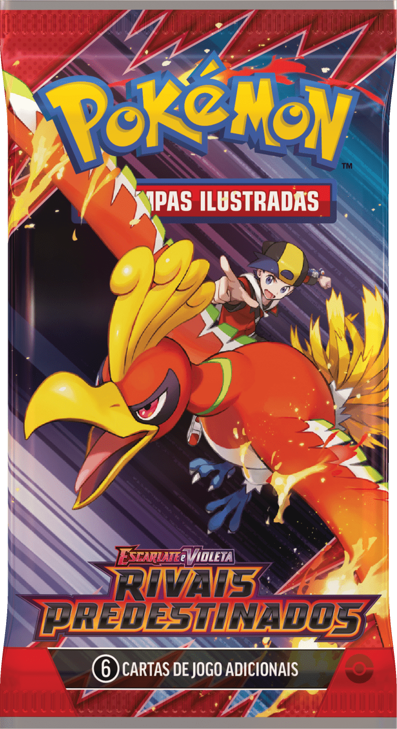 (PT-BR) Pokémon Kit 18 Boosters Rivais Predestinados - Imagem 4