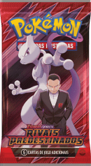 (PT-BR) Pokémon Kit 18 Boosters Rivais Predestinados