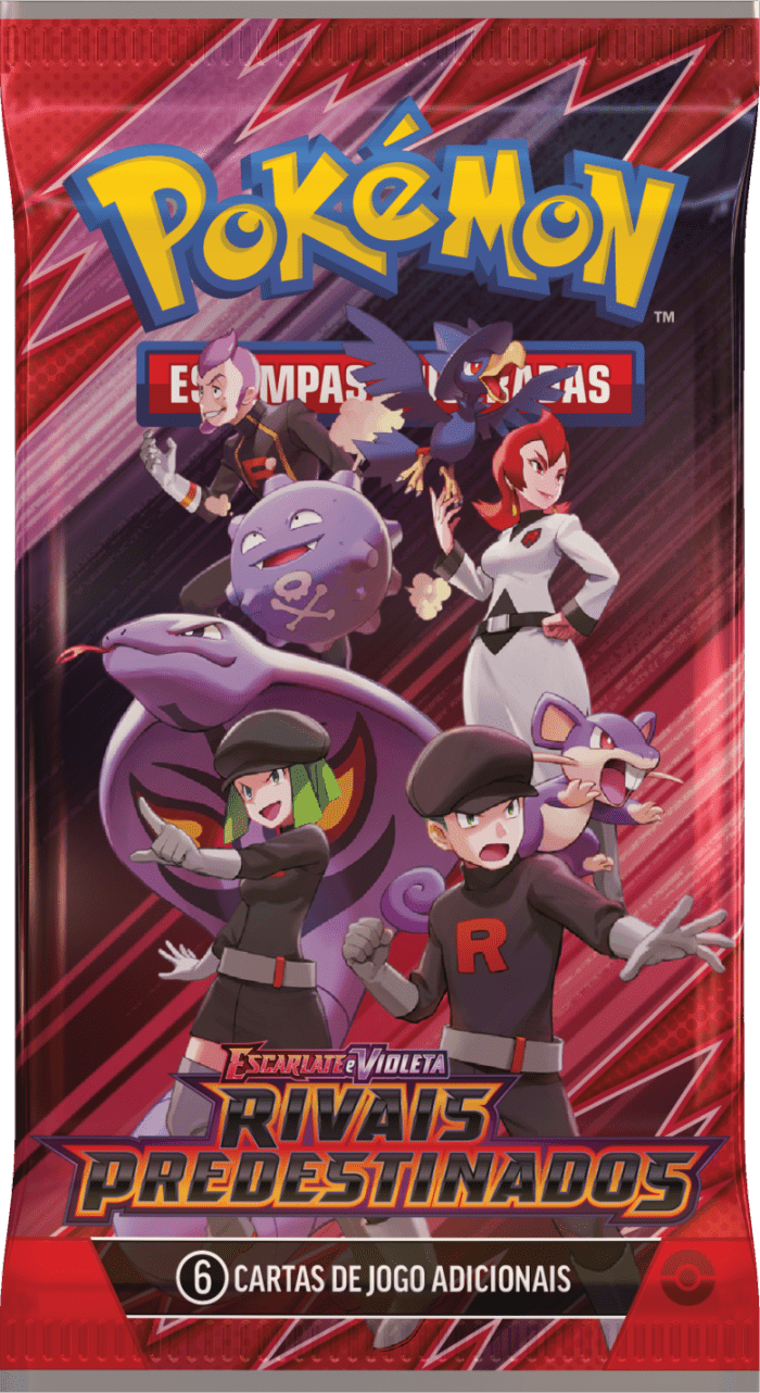 (PT-BR) Pokémon Kit 18 Boosters Rivais Predestinados - Imagem 6