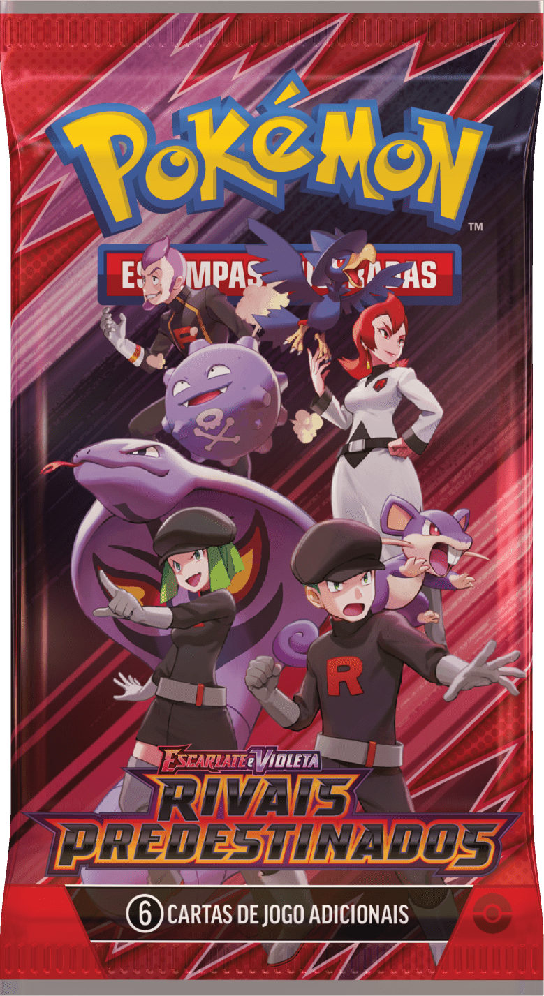 (PT-BR) Pokémon Kit 18 Boosters Rivais Predestinados - Imagem 6