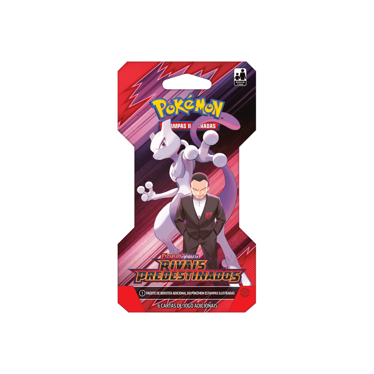 (PT-BR) Pokémon Blister Unitário Booster Rivais Predestinados - Imagem 2
