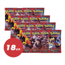 (PT-BR) Pokémon Kit 18 Boosters Rivais Predestinados