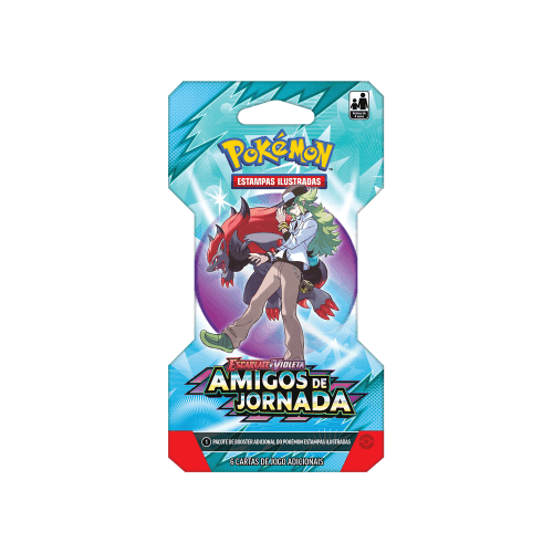(PT-BR) Pokémon Blister Unitário Booster Amigos de Jornada