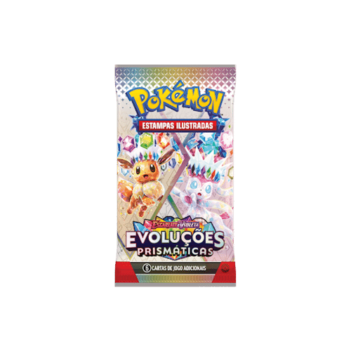 (PT-BR) Pokémon Booster Avulso Evoluções Prismáticas