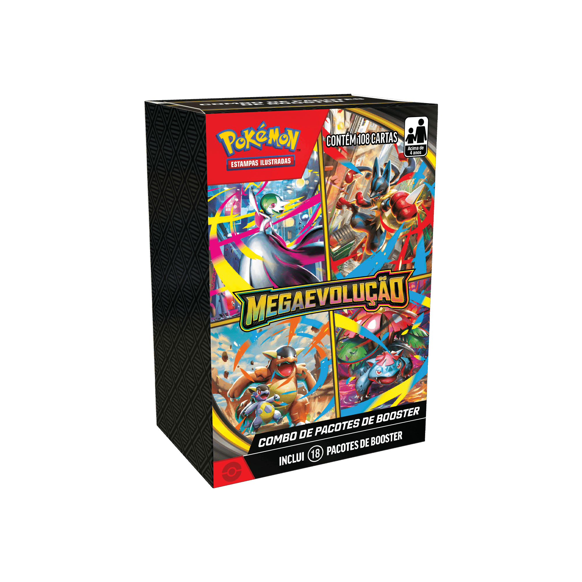 (PT-BR) Pokémon Combo De Booster Mega Evolução [PRÉ-VENDA]