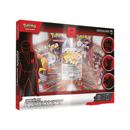 (PT-BR) Pokémon Box Coleção Equipe Rocket Persian Ex
