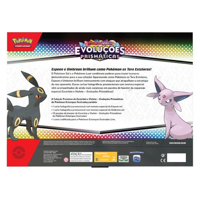 (PT-BR) Pokémon Box Coleção Premium Evoluções Prismáticas [PRÉ-VENDA] - Imagem 2