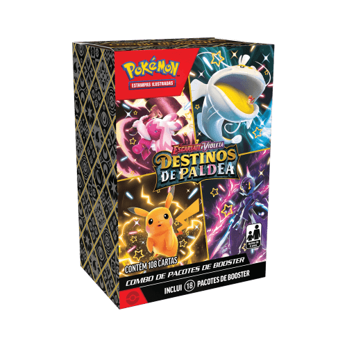 (PT-BR) Pokémon Combo De Booster Destinos de Paldea