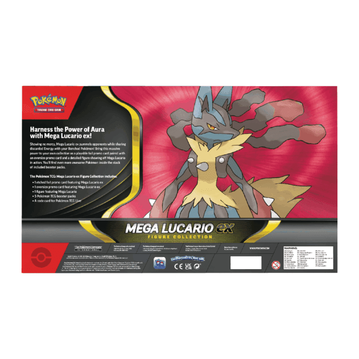 Pokémon Mega Lucario ex Figure Collection [PRÉ-VENDA] - Imagem 2