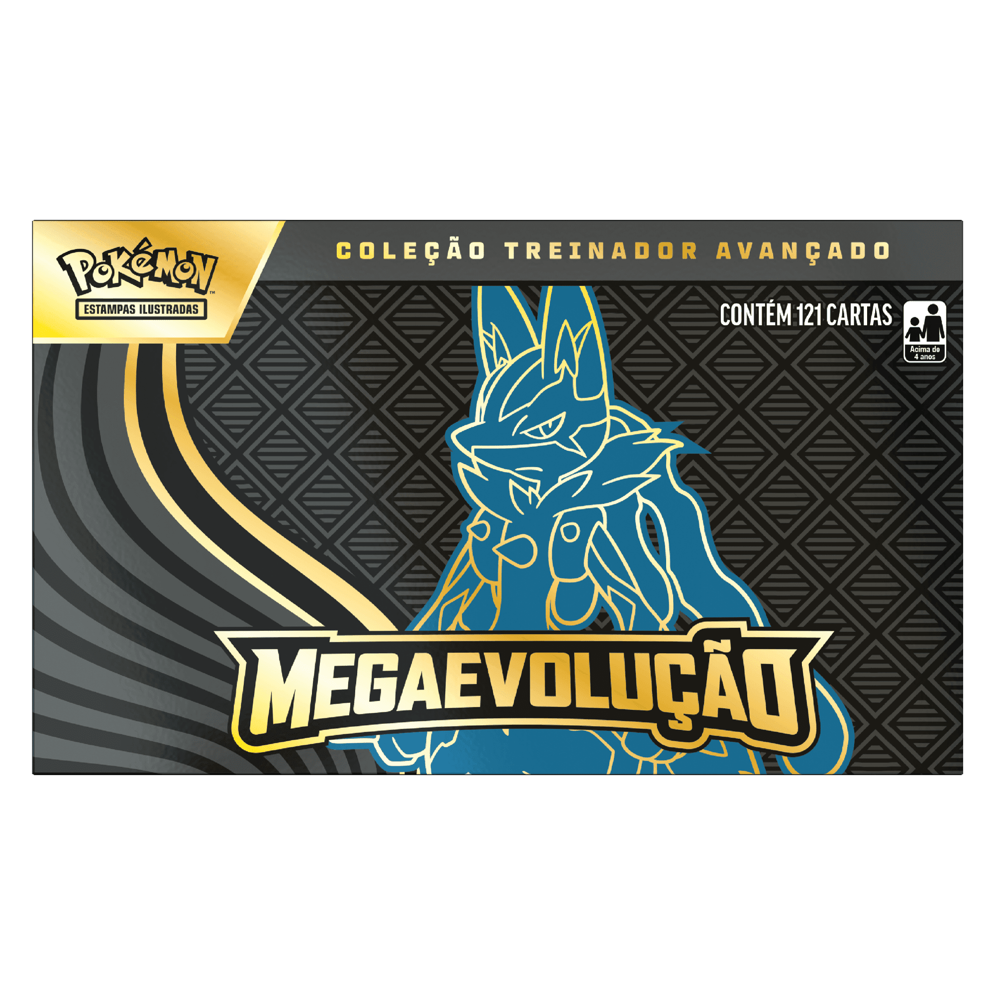 (PT-BR) Pokémon Treinador Avançado Mega Evolução Lucario - Imagem 2