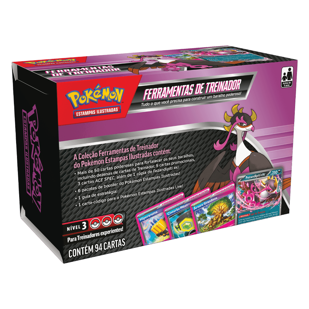 (PT-BR) Pokémon Ferramentas do Treinador 2025 Fezandipiti Ex [PRÉ-VENDA]