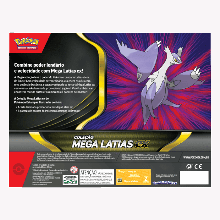 (PT-BR) Pokémon Box Coleção Mega Latias Ex - Imagem 3