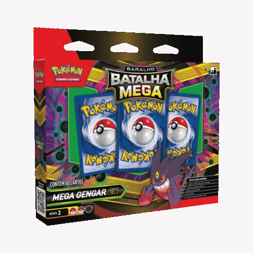 (PT-BR) Pokémon Baralho Batalha Mega Gengar Ex [PRÉ-VENDA]