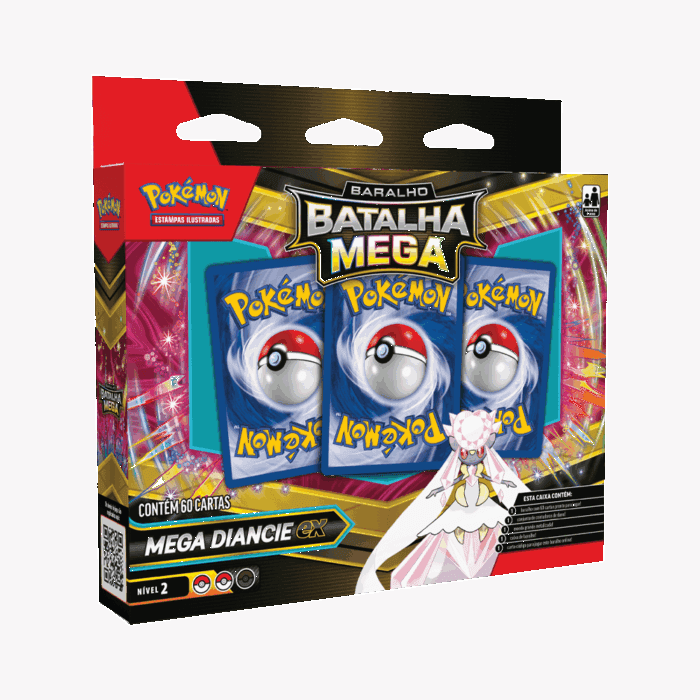 (PT-BR) Pokémon Baralho Batalha Mega Diancie Ex [PRÉ-VENDA]