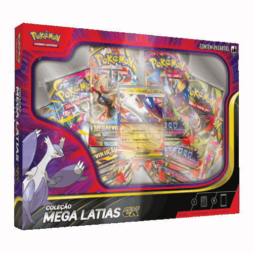(PT-BR) Pokémon Box Coleção Mega Latias Ex