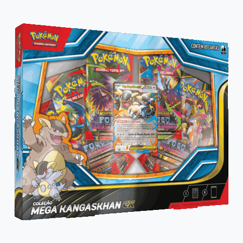 (PT-BR) Pokémon - Box Coleção - Mega Kangaskhan Ex