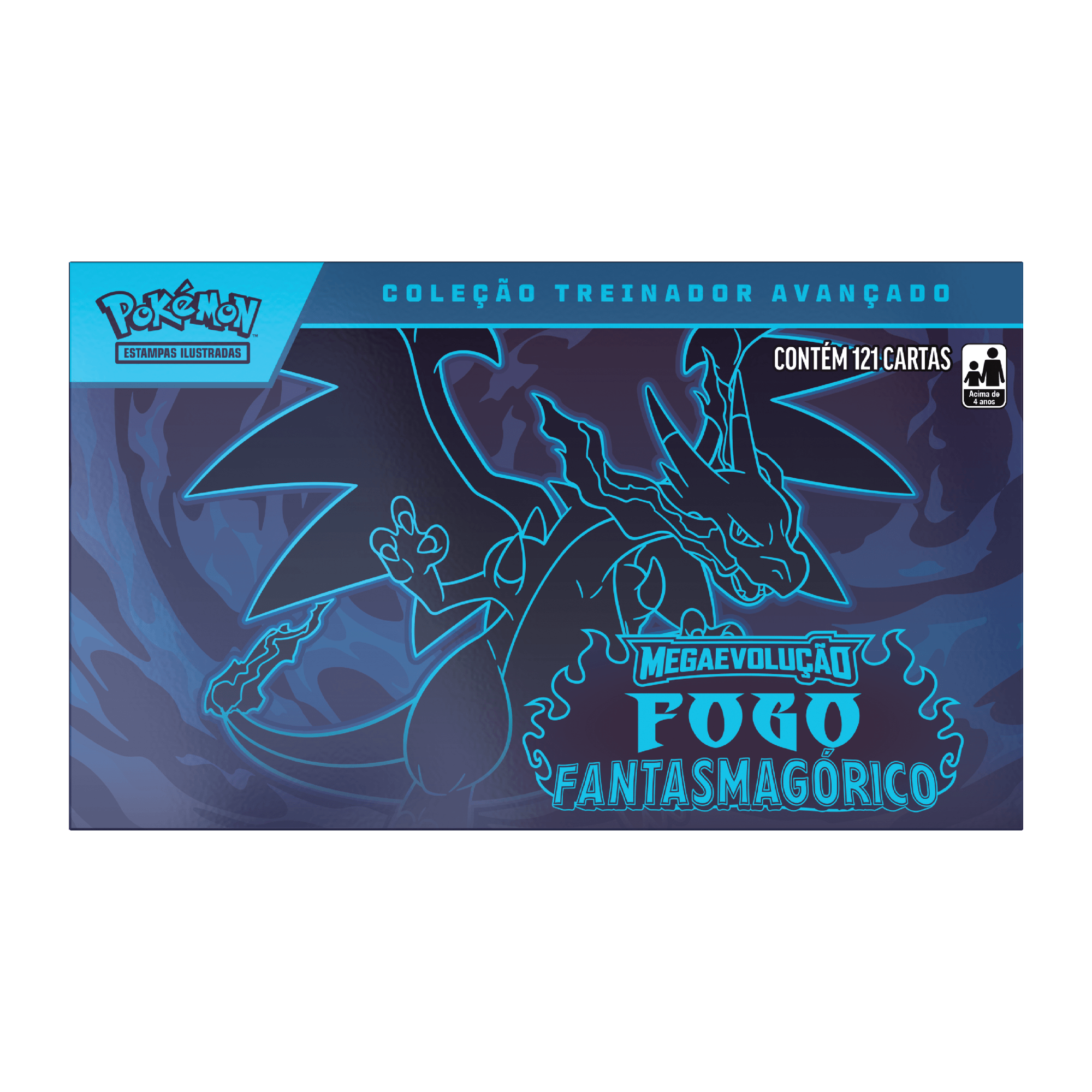 (PT-BR) Pokémon - Treinador Avançado - Mega Evolução - Fogo Fantasmagórico - Imagem 2
