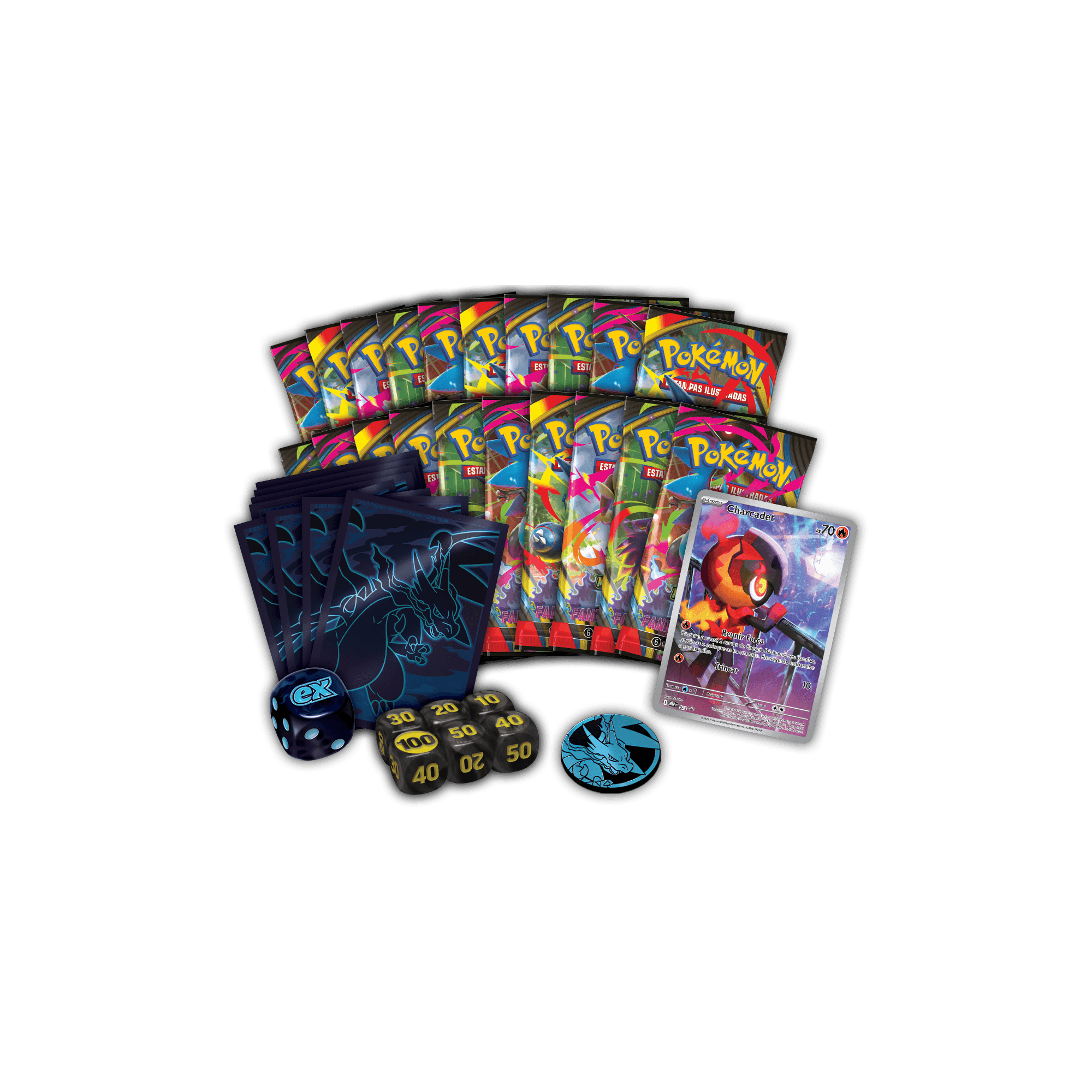 (PT-BR) Pokémon - Treinador Avançado - Mega Evolução - Fogo Fantasmagórico - Imagem 4