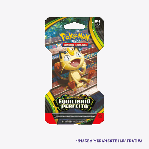 (PT-BR) Pokémon - Blister Unitário - Mega Evolução - Equilíbrio Perfeito