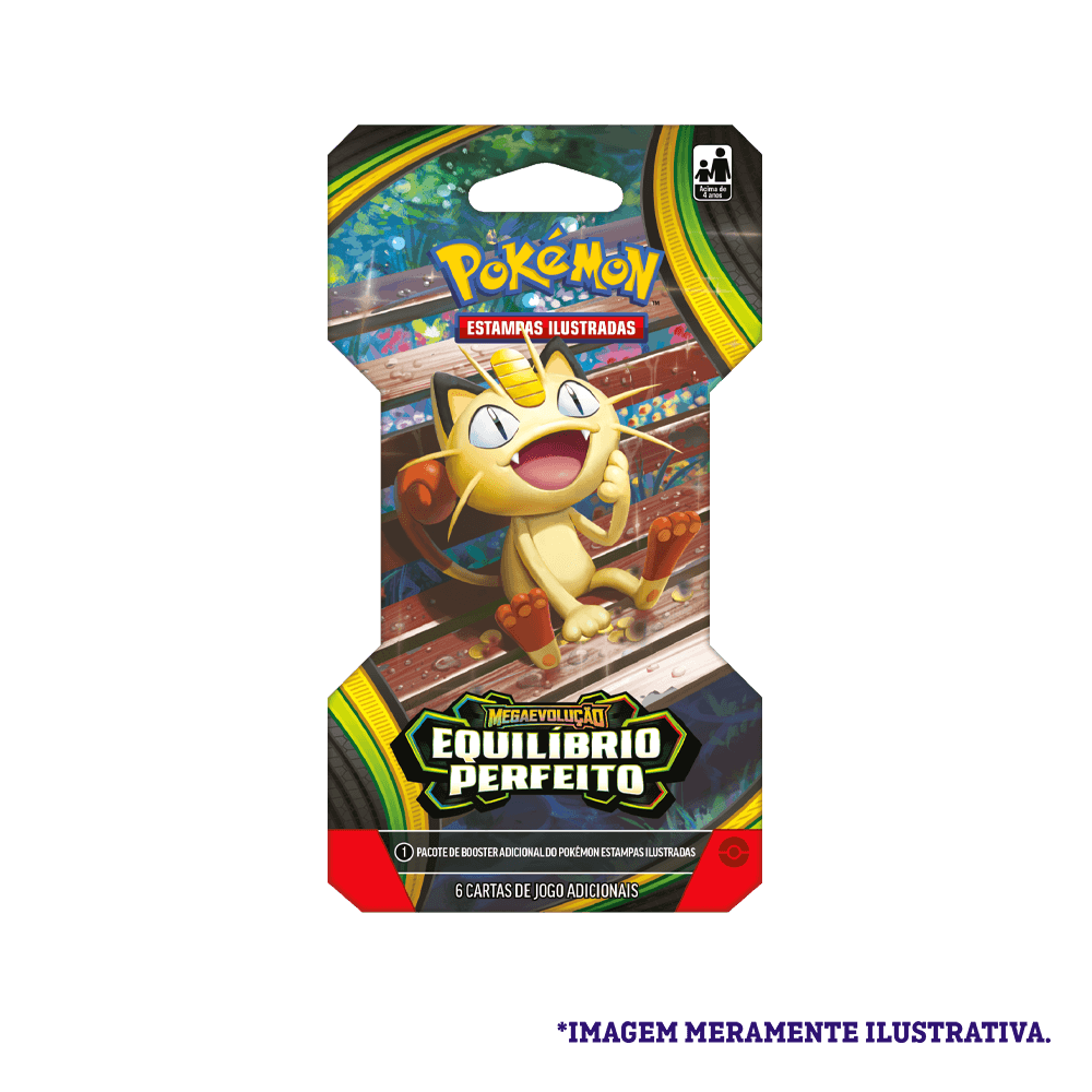 (PT-BR) Pokémon - Blister Unitário - Mega Evolução - Equilíbrio Perfeito