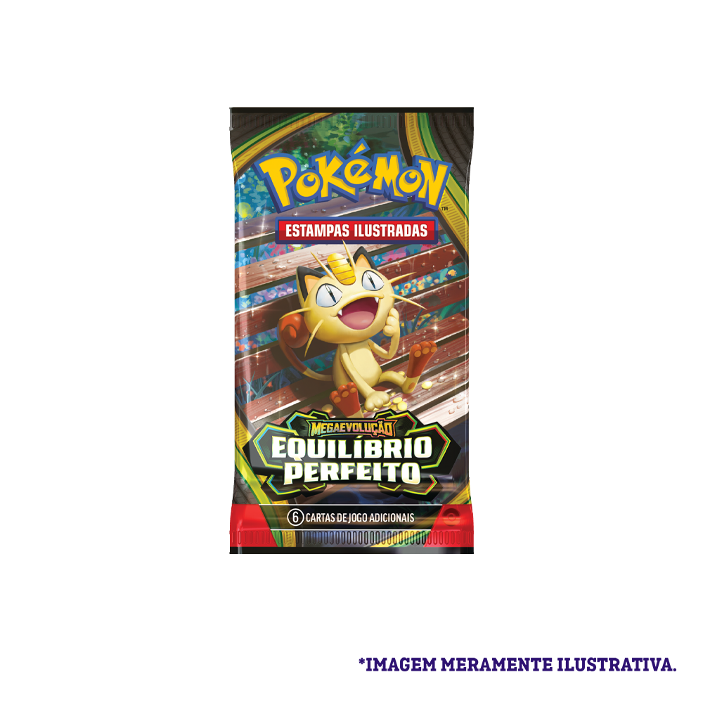 (PT-BR) Pokémon - Booster Avulso - Mega Evolução - Equilíbrio Perfeito